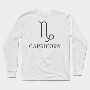 CAPRICORN SYMBOL Long Sleeve T-Shirt